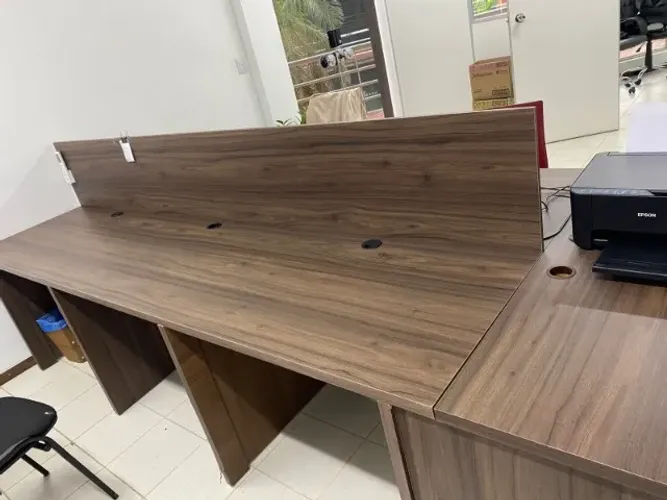 BANCADA ESCRITORIO (06 LUGARES) + GUARDA VOLUME + GUARDA DOC.