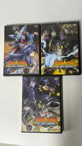 Saint Seiya - The Lost Canvas 2ª Temporada Volumes 1, 2 e 3