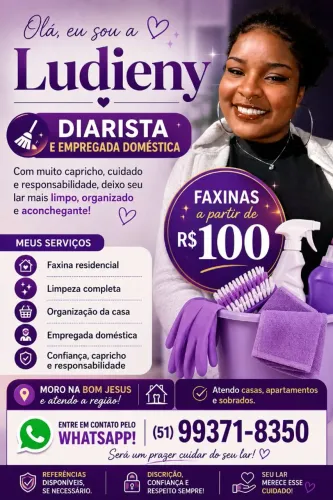 Diarista/Faxineira