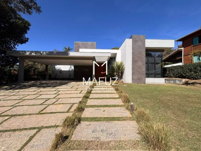 Casa para aluguel, 4 quartos, 4 suítes, 6 vagas, Condomínio Condados da Lagoa - Lagoa Sant