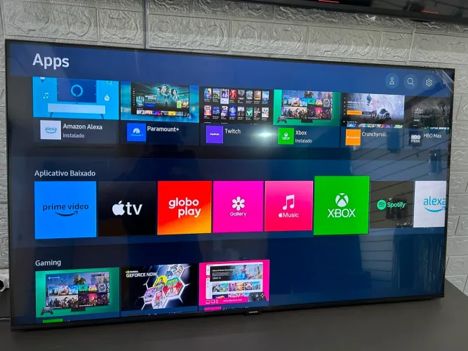 Smart tv Samsung 50 polegadas 4k com Xbox integrado