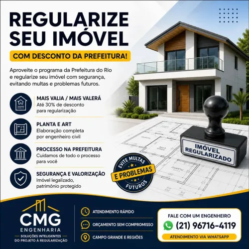 Regularize seu Imóvel com Engenheiro Civil | Até 30% de desconto RJ