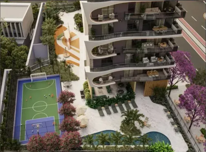Vende-se lançamento Flat em Tambaú, 38o andar, com 39 m2, 1 suíte, com varanda, 1 vaga de