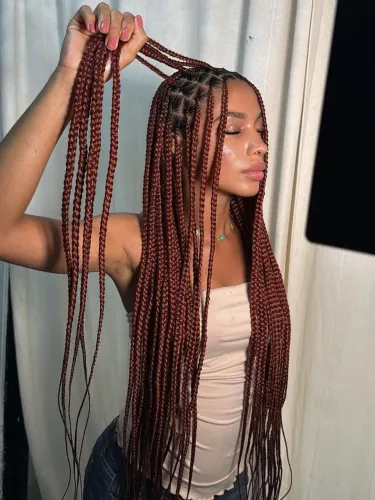 Coloco Tranças box braids penteados diversos em Salvador 
