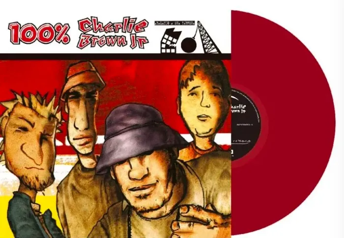 LP Vinil Charlie Brown Jr. - 100% Charlie Brown Jr - Abalando A Sua Fábrica (vermelho)