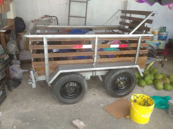 Reboque Carretinha Dois Eixos 