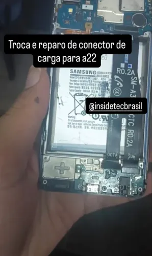 Troca de tela / bateria / carcaça / câmera / reparo em placa 