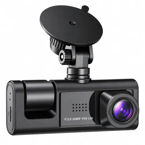 Câmera de Carro DVR Full HD 1080P Frontal e Traseira