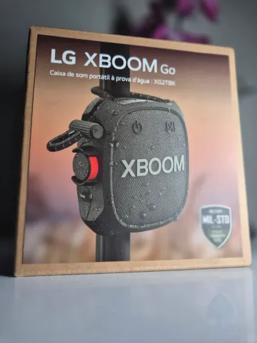 Caixa som LG XG2T XBOOM BLUETOOTH PORTÁTIL 