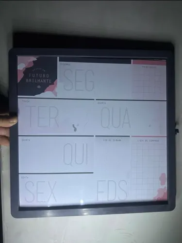 Quadro organizador semanal Imaginarium