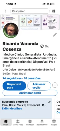 Consulta médica Clínico Geral Domiciliar em Belém/ Ananindeua