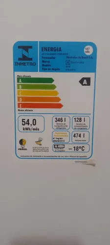 Geladeira Frost free 474 Litros.