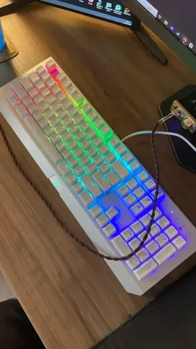 Razer Blackwidow X Mercury Chroma - Teclado Gamer RGB