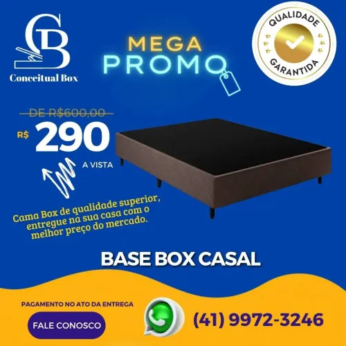 BASE BOX CASAL CONVENCIONAL 