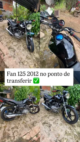 Fan 125  2011/2012 no ponto de transferir 