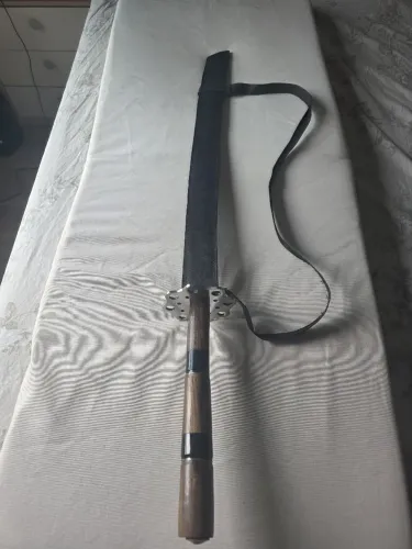 katana artesanal forja bruta 24 polegadas