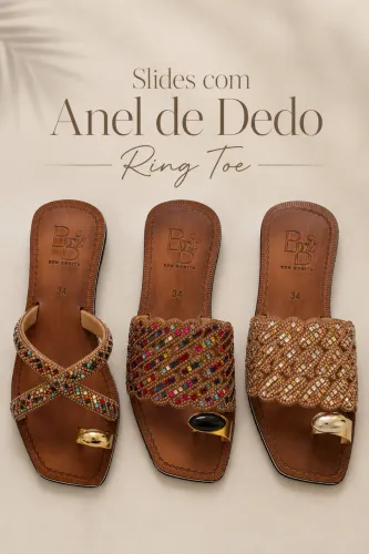 Rasteira com Anel de Dedo