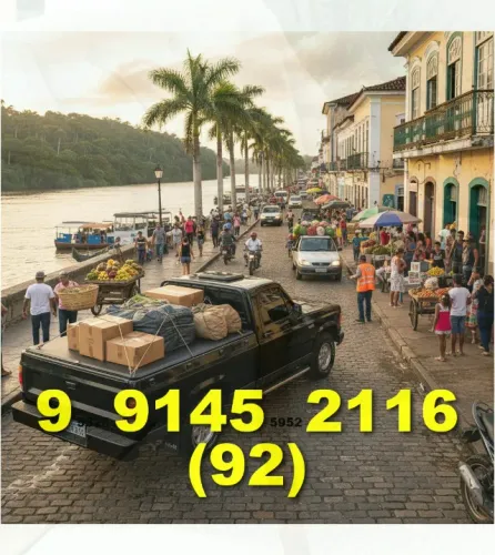 Frete em Centro, Aleixo, Flores, Adrianópolis, Manaus, Chapada, Cachoeirinha, Ponta Negra
