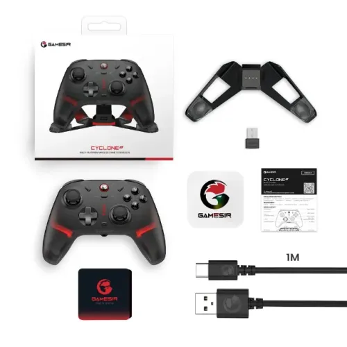 Controle Gamesir Cyclone 2 Switch, PC e Android + Estação Carregamento - Original- Lacrado