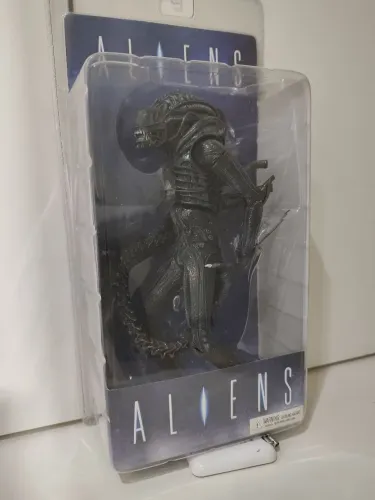 Neca Xenomorph Warrior Azul Figura de Ação Colecionável Boneco Raro