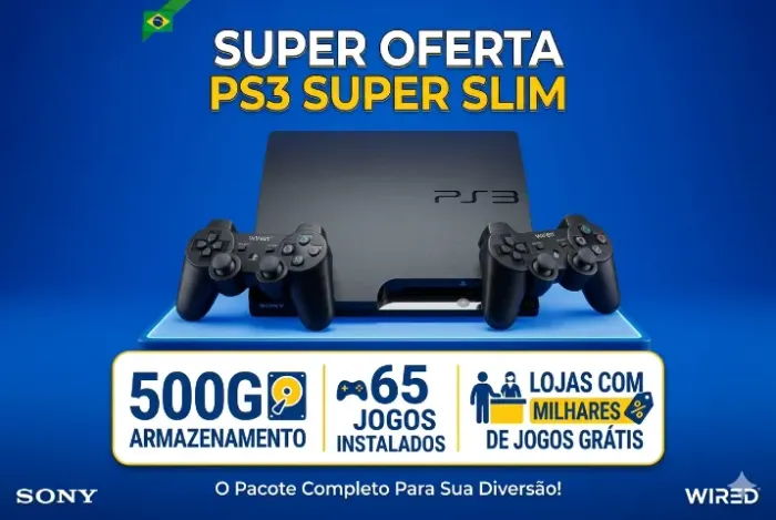 Console Playstation 3 ( PS3 ) Slim