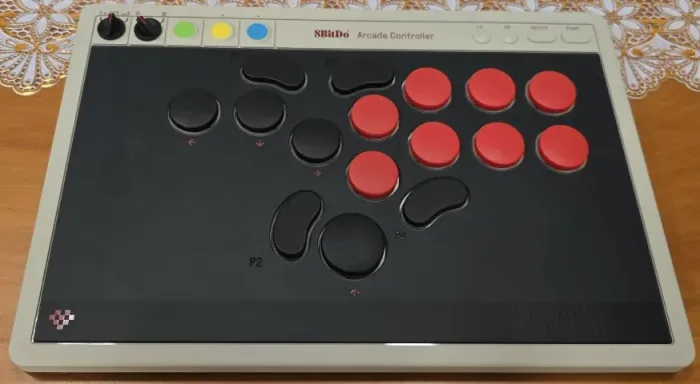 Controle Arcade Hitbox 8bitdo