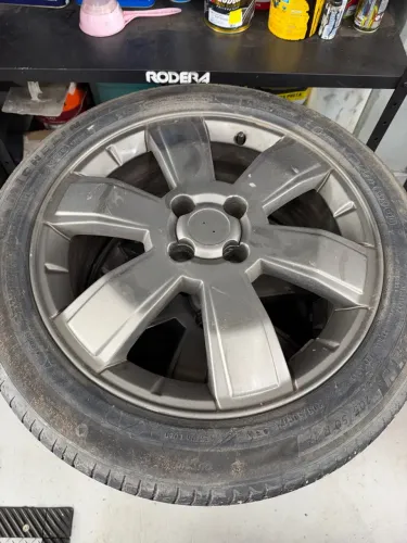 Roda aro 17 gm chevrolet 4x100 com pneus barato Montana