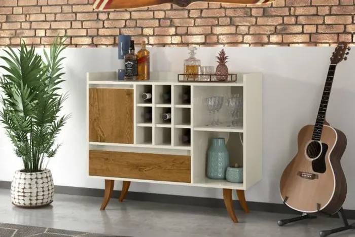 Buffet aparador modelo retrô Rustic = Frete e Montagem Grátis !