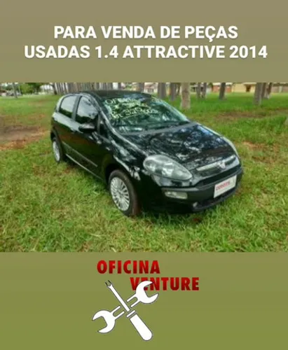 Sucata Punto 2014 para retirada de peças