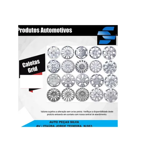 Promoção Jogo de calota Aro 13 e 14 grwqb wtutv