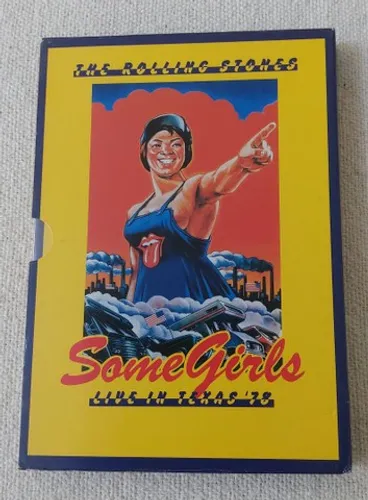 DVD COM LUVA THE ROLLING STONES SOME GIRLS TOUR LIVE IN TEXAS 1978 TURNÊ