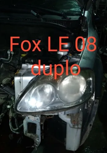 Farol esquerdo fox foco duplo 