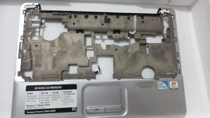 Carcaça Superior Notebook Compaq Pressario Cq40-622br - 816