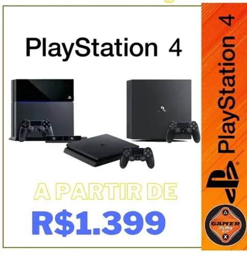 Oportunidade PS4 seminovos - 6 meses de garantia 