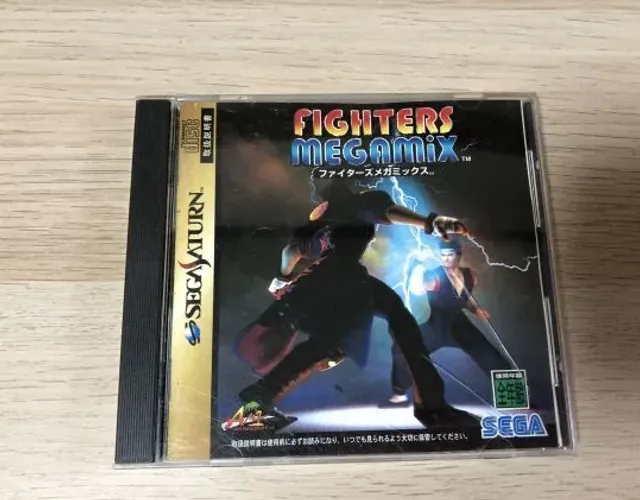 Fighters Megamix Completo Original Japonês Sega Saturno