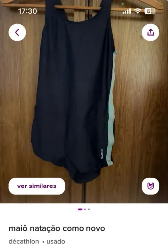 Maiô infantil natação