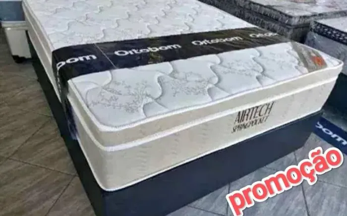 Cama box casal Ortobom ( entrega imediata )