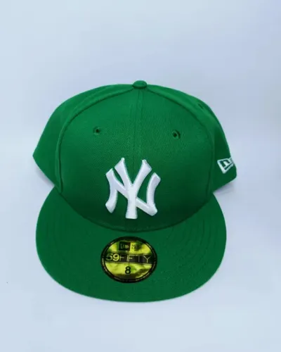 Boné New York Yankees verde - NY- New era - 59fifty - Aba reta - tamanho 8