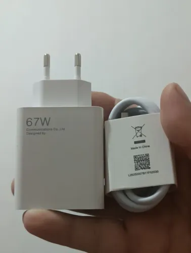 CARREGADOR TURBO 67W USB TIPO C NOVO, ZERO. LEIA A DESCRIÇÃO
