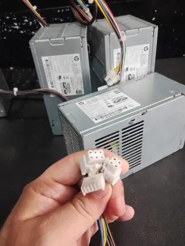 Fonte HP de 6 Pinos  - 300w com selo 80 Plus - Fonte Bivolt