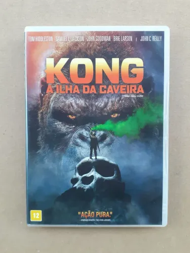 DVD Kong A Ilha da Caveira 