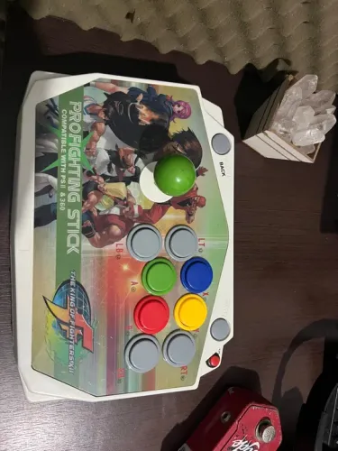 Controle Arcade Wireless Pro-fighting Joystick Design Pc / Ps1 / Ps2 / Ps3 & Xbox 360