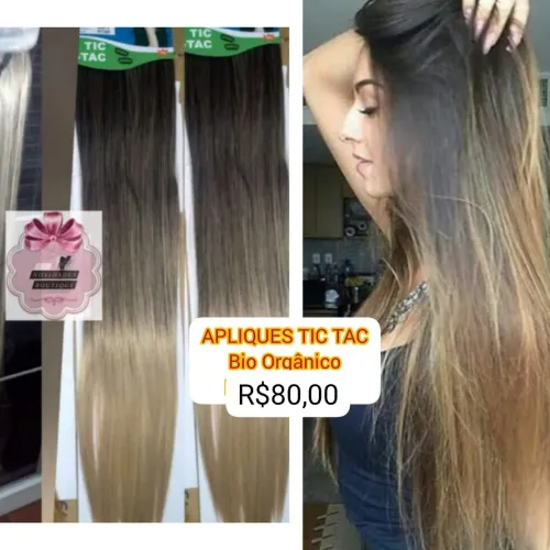 Apliques Tic tac bio orgânicos 
