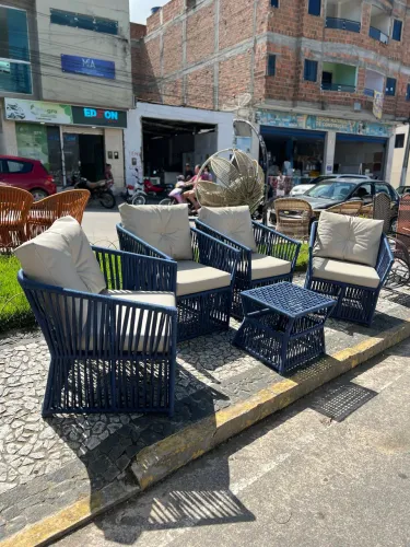 Conjunto em corda náutica