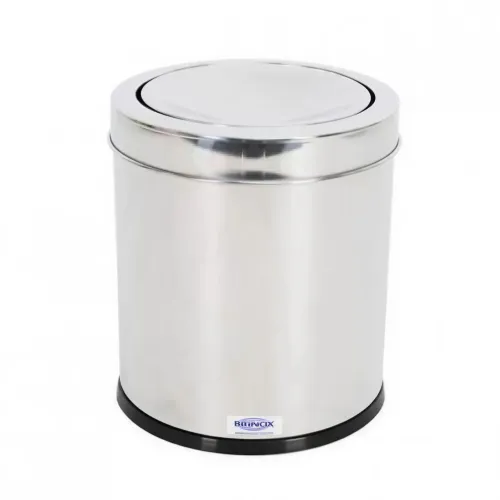 Lixeira inox tampa basculante 3,2 litros - Construinox
