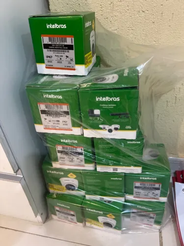 Câmeras de Segurança Intelbras usadas