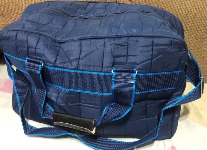 Bolsa de viagem azul