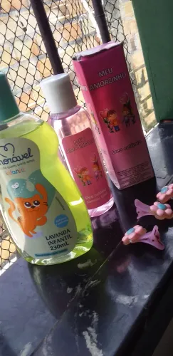 Kit Infantil Lavanda + Colônia Meu Amorzinho