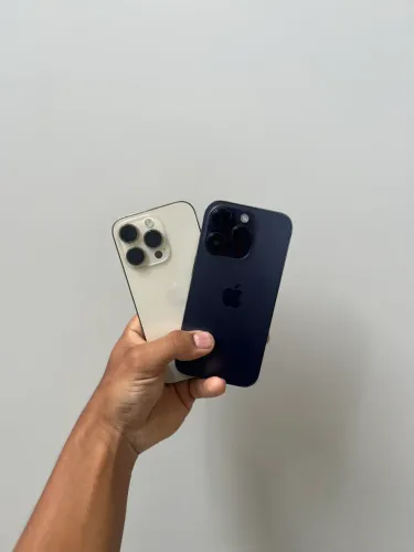 ? iPhone 14 PRO Dourado 256GB + Roxo 128GB | Originais | Novo Estado