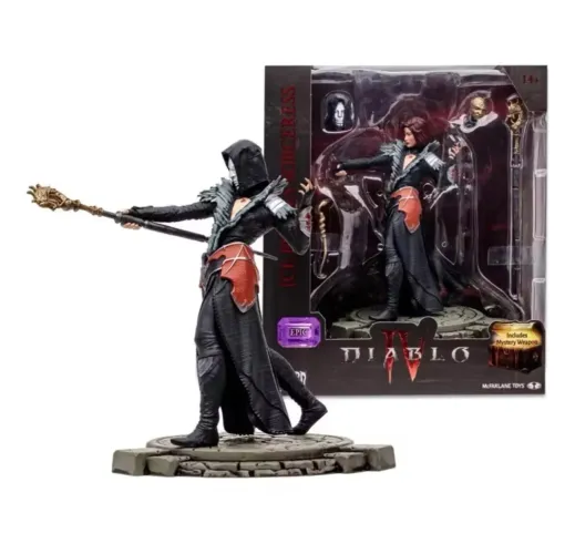 Boneco Diablo IV Ice Blades Sorceres (Epic) - Mcfarlane Toys
